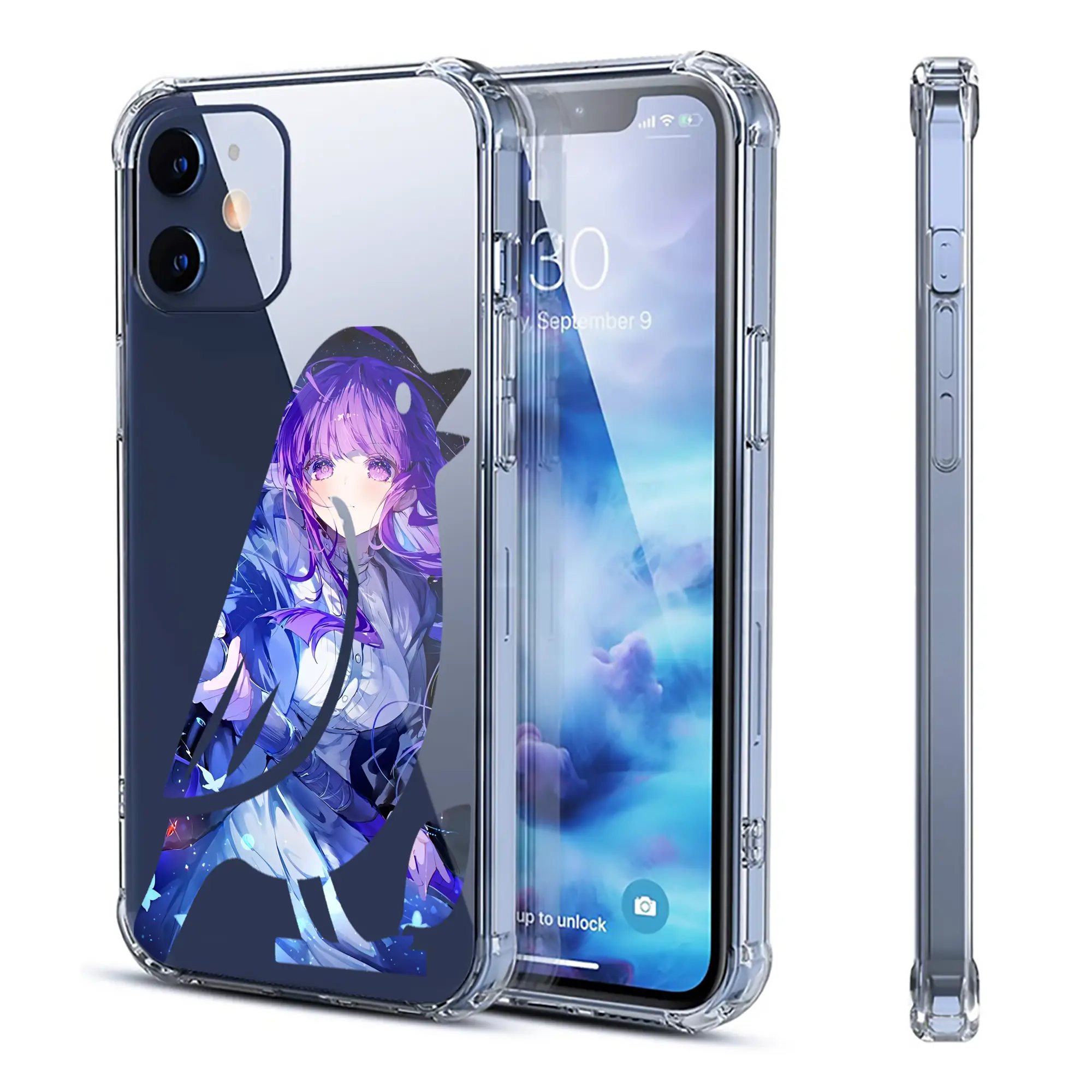 葬送のフリーレン（Frieren） グッズ,フェルン（Fern） - IPhone 12シリーズ対応 ・ 透明スマホケース ・ クリアソフトケース ・ TPU素材 ・ 耐衝撃 ・ 高密着 ・ 防汚 防指紋 ・ 簡単着脱